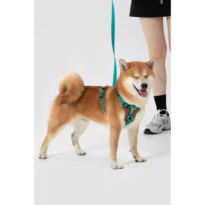 Nylon-Leather Dog Harness – “TrailEase” by PetJeeves®
