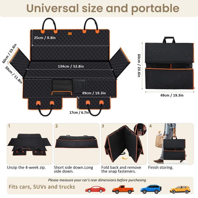 Pecute Back-Seat Extender w/ Impact Foam