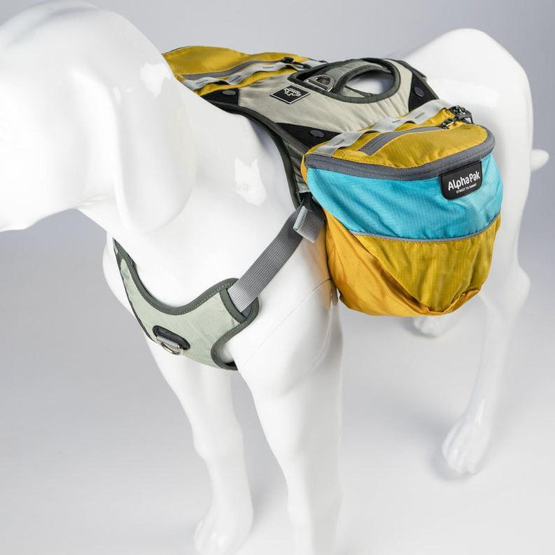 Alpha Pak Adventurer EZ-Latch Dog Pack (Harness + Saddlebags)