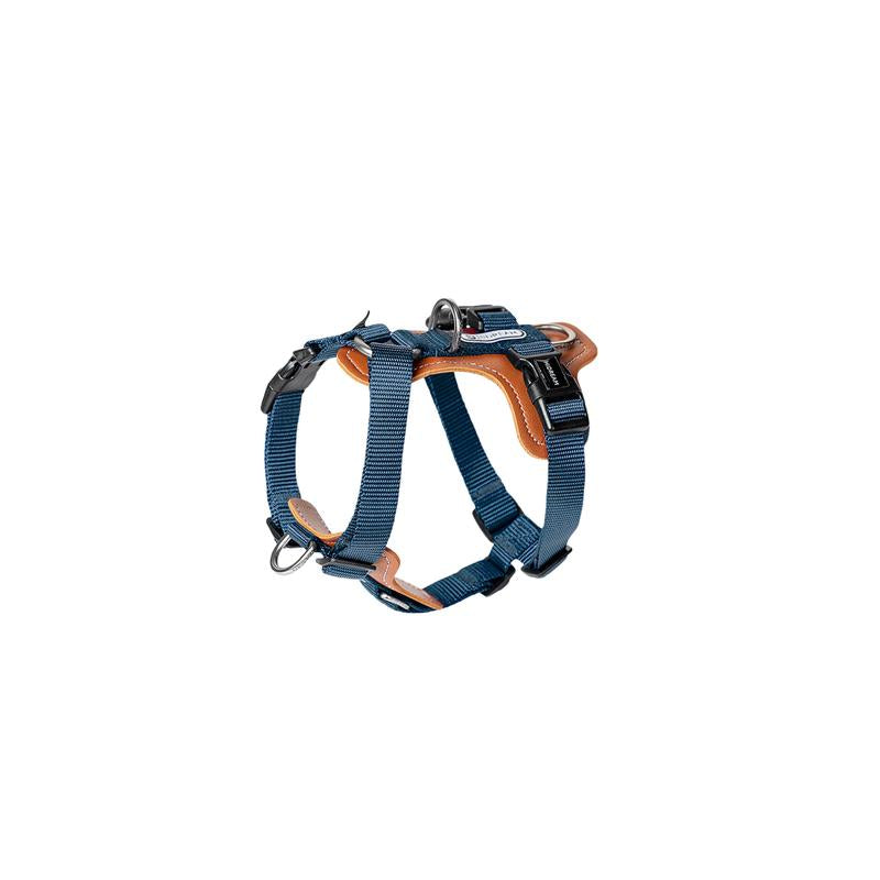 Nylon-Leather Dog Harness – “TrailEase” by PetJeeves®