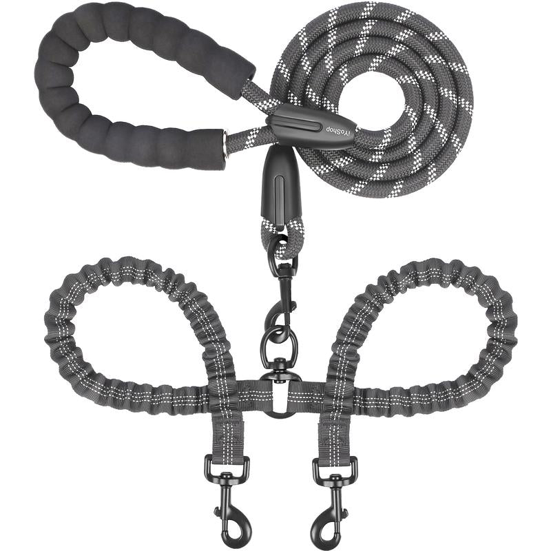 Double-Bungee Rope Dog Leash (31 in + 20-35 in) – iYoShop x PetJeeves®