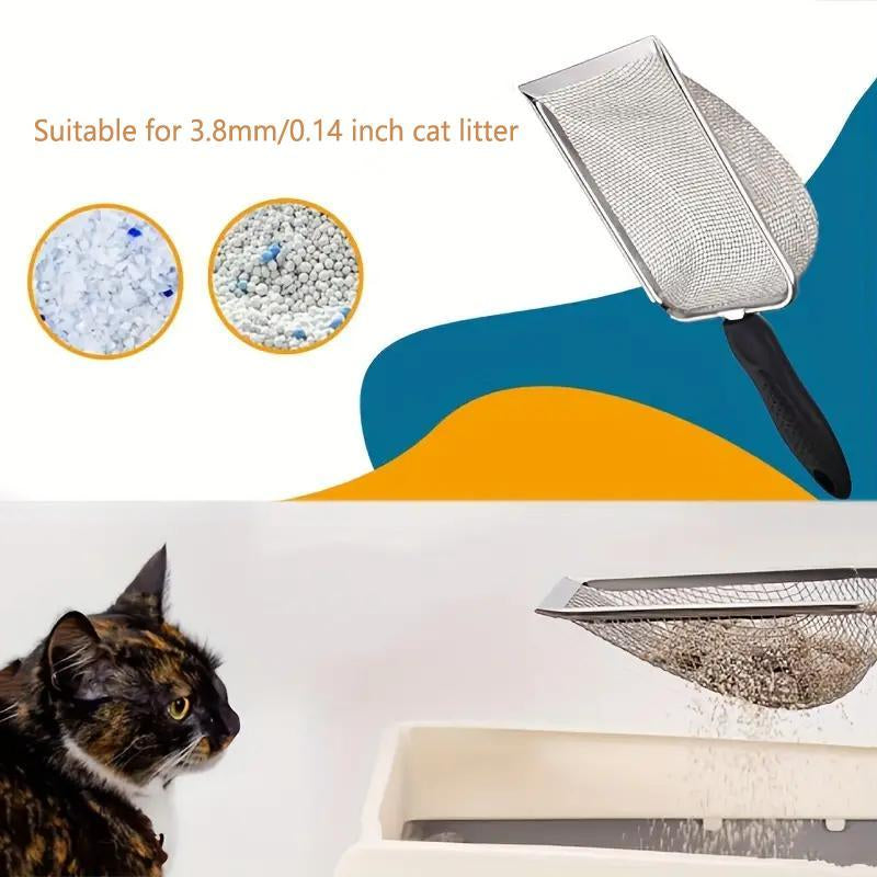 Cat Litter Scoop, Pet Litter Shovel with Fine Holes, Shovel for Cat Litter, Pet Supplies, Christmas Gift