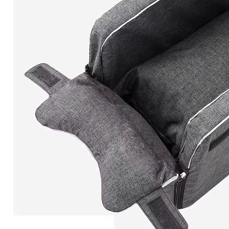 Portable Dog Car Seat Bed and Carrier for Small Dogs and Cats - Safe Travel Accessory
